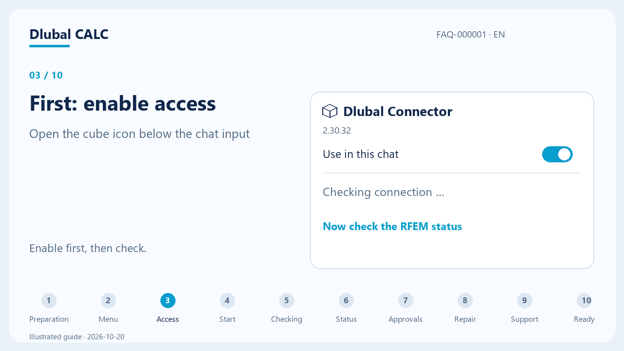 Enable RFEM access